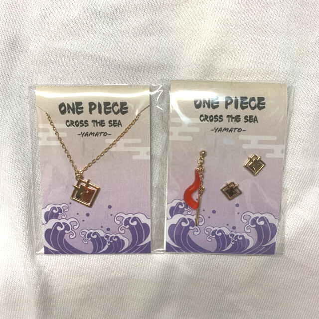 ワンピース onepiece 麦わらストア 麦スト ヤマト ネックレス ピアスの通販 by お 購入者様プロフお読みください's shop|ラクマ ワンピース onepiece 麦わらストア 麦スト ヤマト ネックレス ピアスの通販 by お 購入者様プロフお読みください's shop|ラクマ