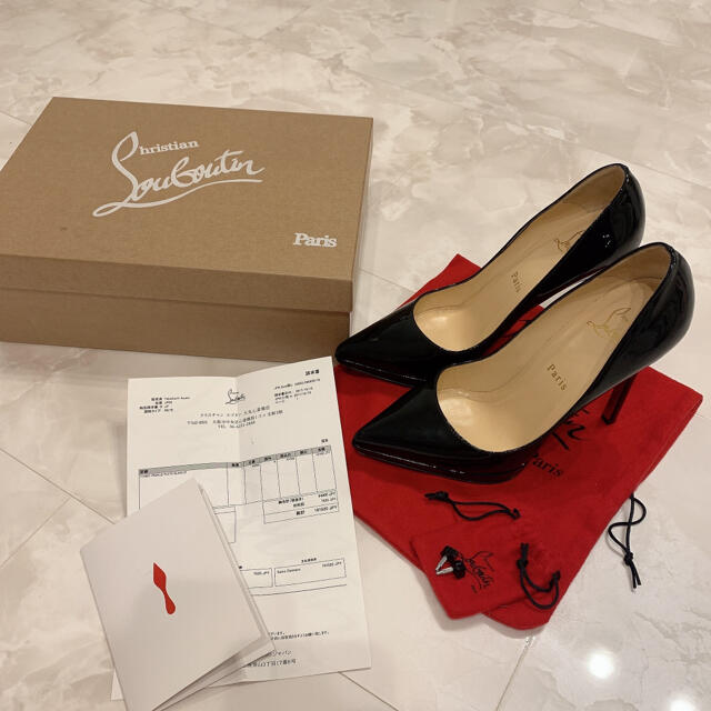 Christian Louboutin(クリスチャンルブタン)のルブタン美品♪PIGALLE PLATO 120 PATENT CALF レディースの靴/シューズ(ハイヒール/パンプス)の商品写真