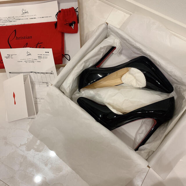 Christian Louboutin(クリスチャンルブタン)のルブタン美品♪PIGALLE PLATO 120 PATENT CALF レディースの靴/シューズ(ハイヒール/パンプス)の商品写真