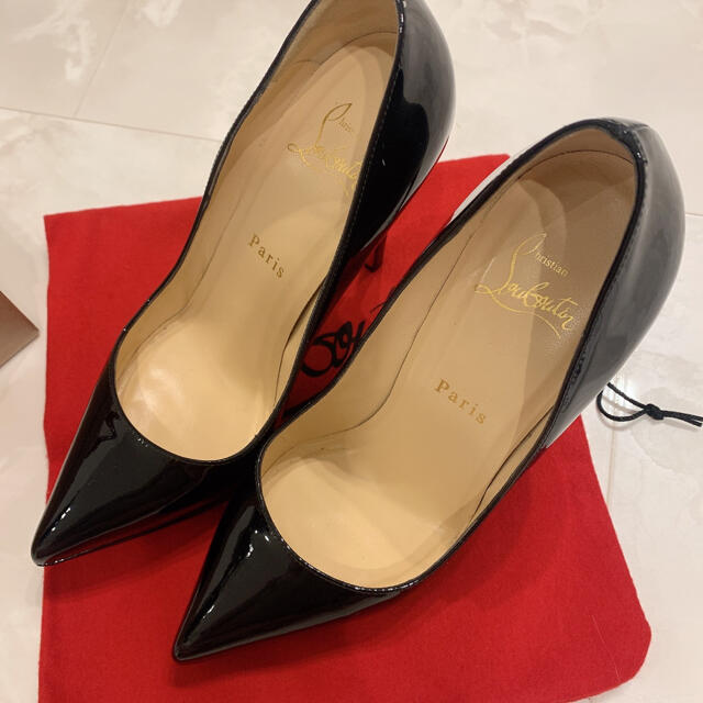 Christian Louboutin(クリスチャンルブタン)のルブタン美品♪PIGALLE PLATO 120 PATENT CALF レディースの靴/シューズ(ハイヒール/パンプス)の商品写真