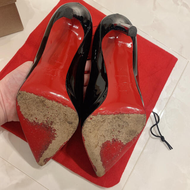 Christian Louboutin(クリスチャンルブタン)のルブタン美品♪PIGALLE PLATO 120 PATENT CALF レディースの靴/シューズ(ハイヒール/パンプス)の商品写真