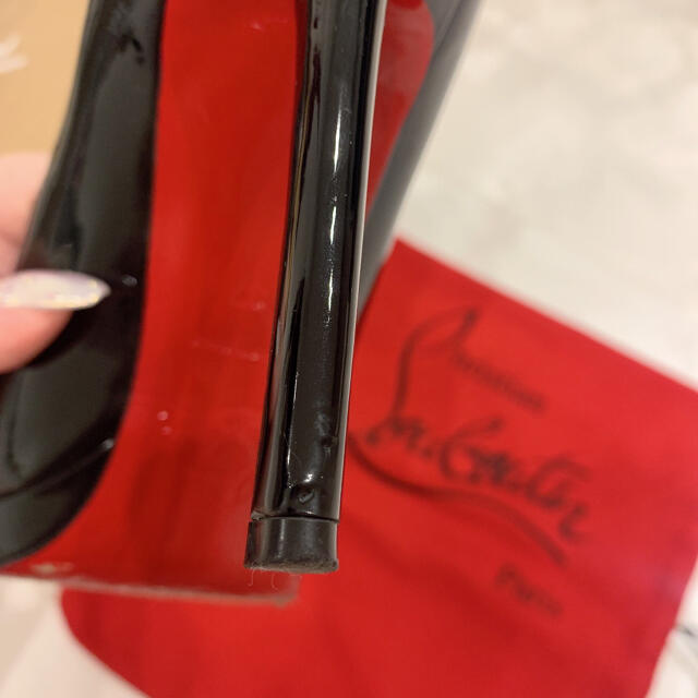 ルブタン美品♪PIGALLE PLATO 120 PATENT CALF - coastalcareeracademy.com