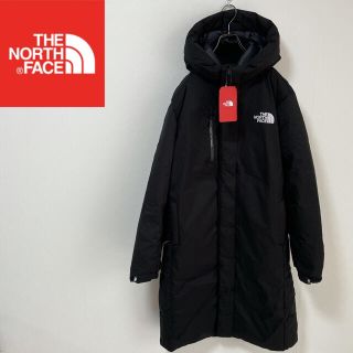 ザノースフェイス(THE NORTH FACE)の最終値下げ 未使用☆ ノースフェイス ロングダウンジャケット ブラック メンズL(ダウンジャケット)