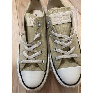 コンバース(CONVERSE)のコンバース　 ALL STAR SPT OX  ベージュ　新品(スニーカー)