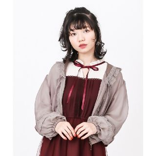 アクシーズファム(axes femme)のaxes femme POETIQUT★新品タグ付き★シアーセーラーブルゾン(ブルゾン)