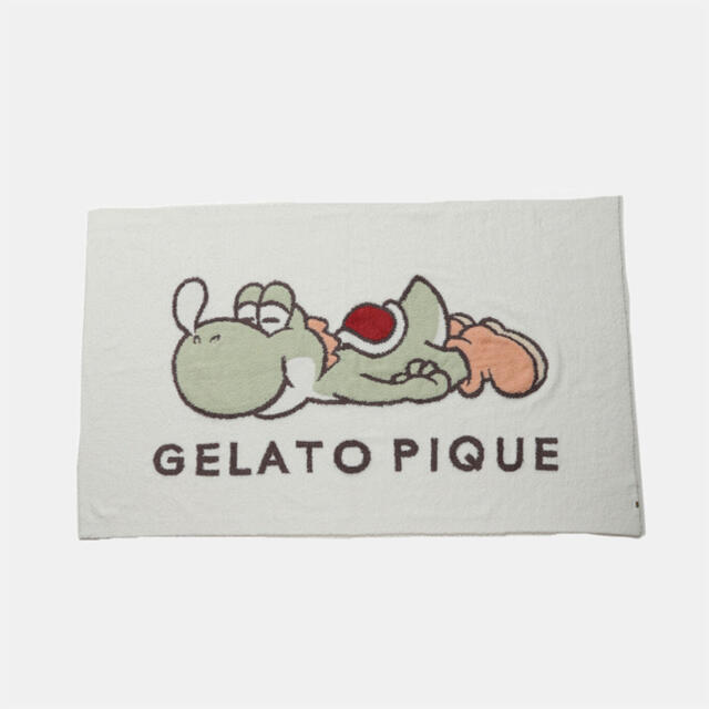 gelato pique(ジェラートピケ)のジェラートピケ　ヨッシー　ブランケット　マリオ　ジェラートピケ エンタメ/ホビーのおもちゃ/ぬいぐるみ(キャラクターグッズ)の商品写真