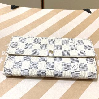 ルイヴィトン(LOUIS VUITTON)のLOUIS VUITTON 長財布　ダミエ　アズールポルトフォイユサラ(長財布)