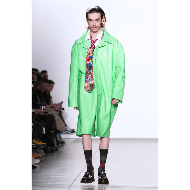 RAF SIMONS(ラフシモンズ)の定価55万円　landlord new york   オール 本革コート　新品 メンズのジャケット/アウター(レザージャケット)の商品写真