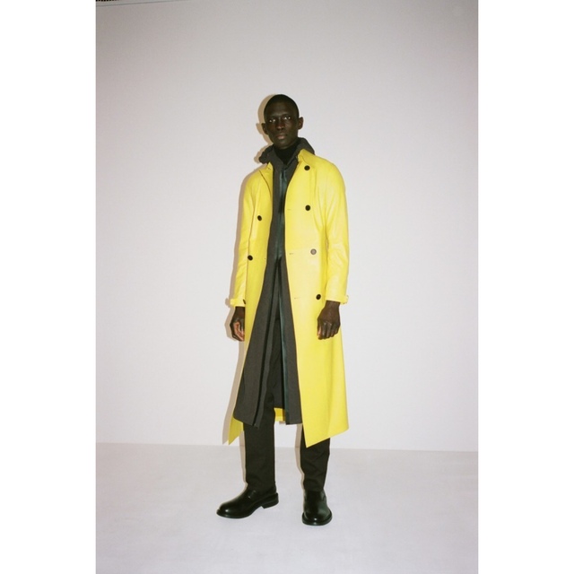 RAF SIMONS - 定価55万円 landlord new york オール 本革コート 新品の
