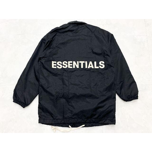 FOG Essentials コーチジャケット 黒L fear of god