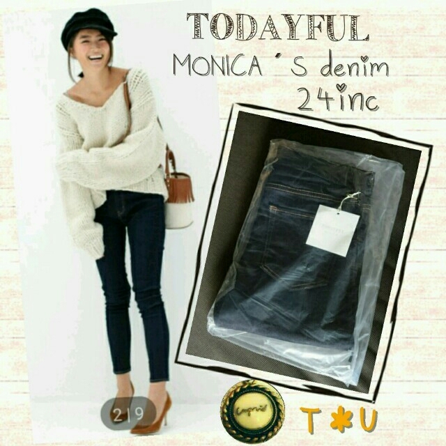 パンツ◎本日削除◎【新品】 TODAYFUL MONICA´s denim