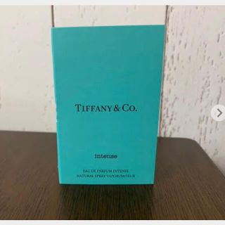 ティファニー(Tiffany & Co.)のティファニー 香水　オードパルファム　インテンス　1.2ml(ユニセックス)