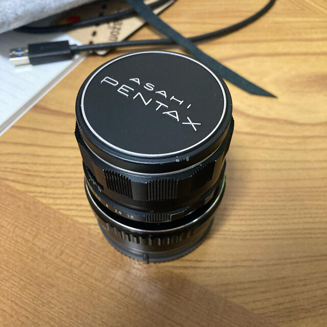 Super Takumar 55mm F1.8 後期 eマウント変換アダプタ付き