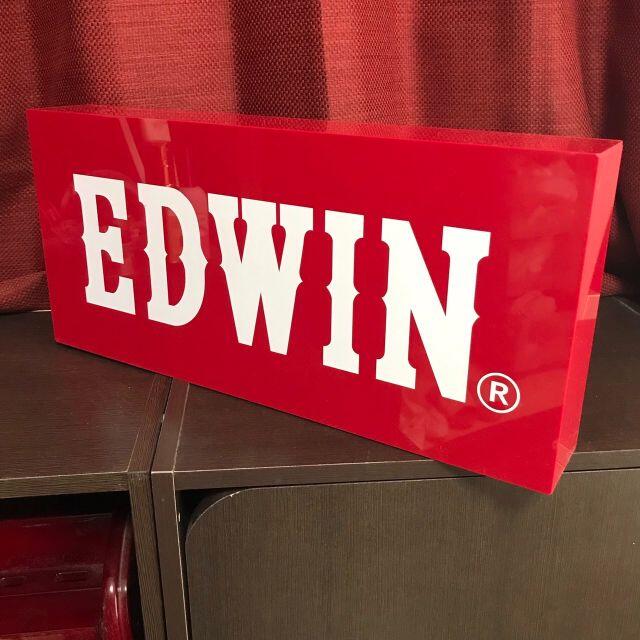 EDWIN エドウィン 505 ディスプレイ 看板 インテリア 置物 非売品 - その他