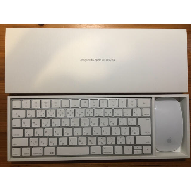 Apple(アップル)の【Apple純正】マジックキーボード　マウス スマホ/家電/カメラのPC/タブレット(PC周辺機器)の商品写真