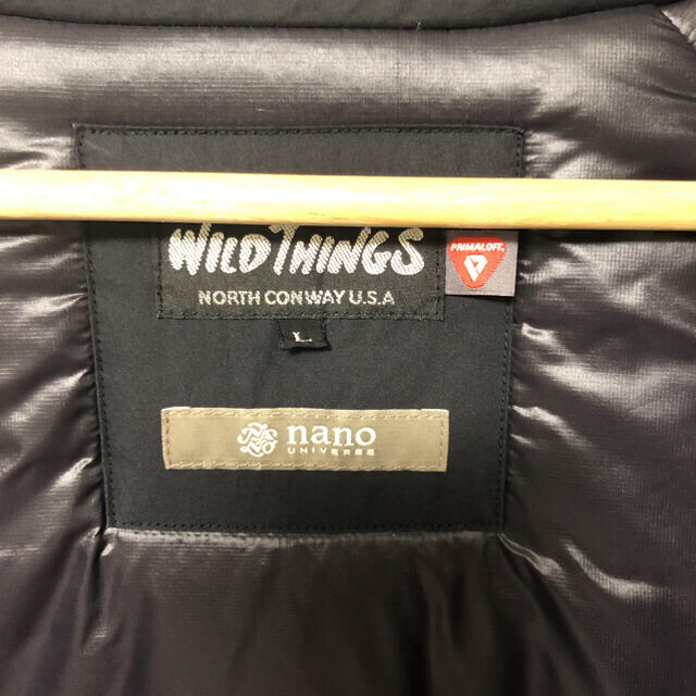WILDTHINGS(ワイルドシングス)のワイルドシングス　ナノユニバース　コラボ　ジャケット‼️ メンズのジャケット/アウター(ダウンジャケット)の商品写真