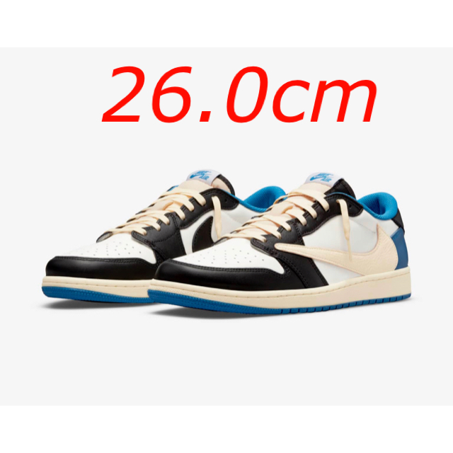 有名なブランド NIKE - 1 JORDAN AIR NIKE × FRAGMENT × TRAVIS