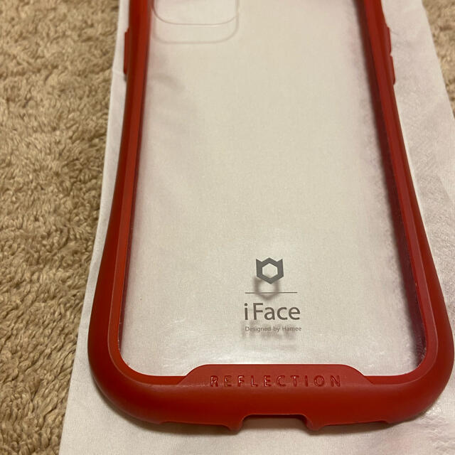 Apple(アップル)の【正規品】アイフェイス iPhone11　赤　人気　ガラス　良品 スマホ/家電/カメラのスマホアクセサリー(iPhoneケース)の商品写真
