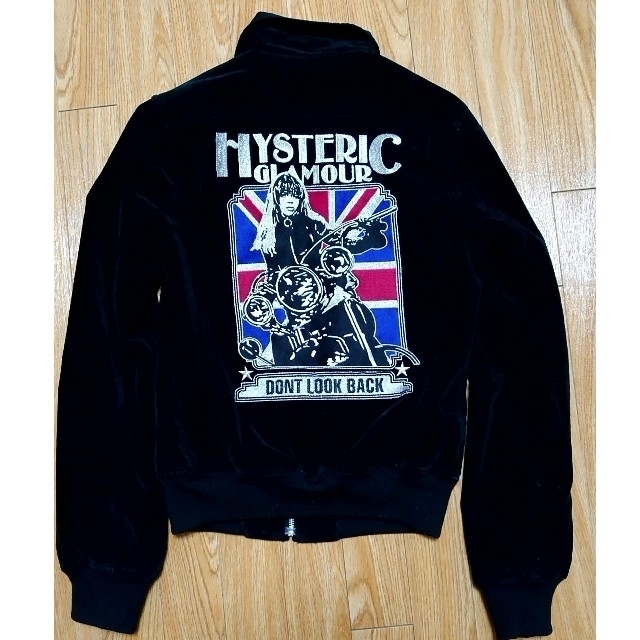 HYSTERIC GLAMOUR(ヒステリックグラマー)のHysteric Glamour  ベロアジップジャケット レディースのジャケット/アウター(その他)の商品写真