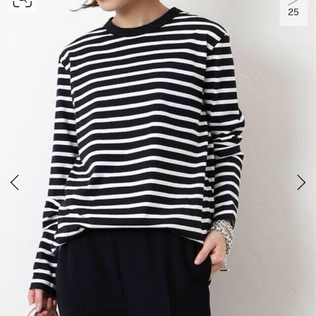 DEUXIEME CLASSE(ドゥーズィエムクラス)のCoco Stripe Tシャツ　No5 レディースのトップス(カットソー(長袖/七分))の商品写真