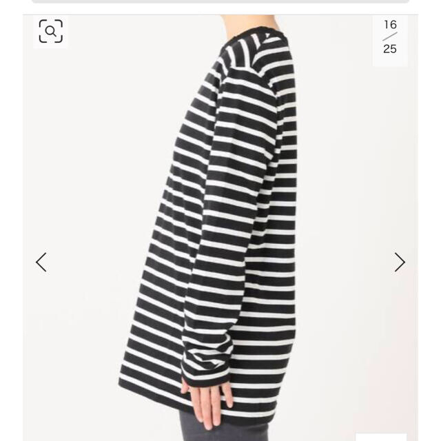 DEUXIEME CLASSE(ドゥーズィエムクラス)のCoco Stripe Tシャツ　No5 レディースのトップス(カットソー(長袖/七分))の商品写真