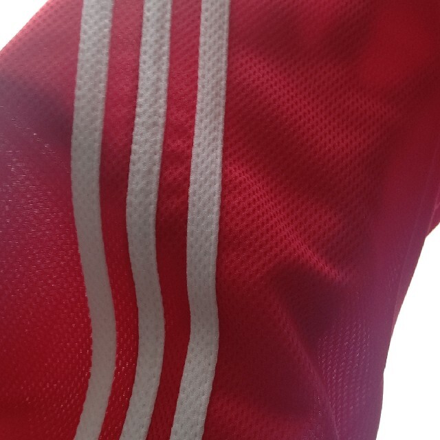 新品 adidas セットアップ♡ Mサイズ☆ 赤 RED ポリエステル100