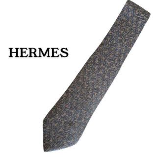 エルメス(Hermes)のHERMES エルメス 総柄ネクタイ(ネクタイ)