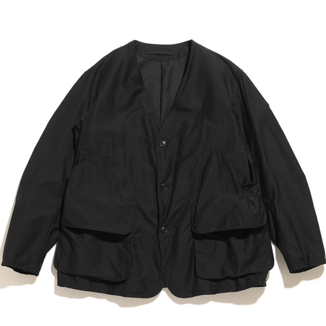 COMOLI コットンサテン ハンティングジャケット 21ss サイズ3未使用