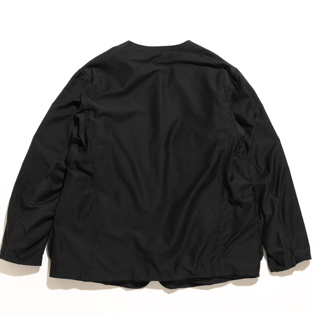 COMOLI(コモリ)のCOMOLI コットンサテン ハンティングジャケット 21ss  サイズ3未使用 メンズのジャケット/アウター(ノーカラージャケット)の商品写真