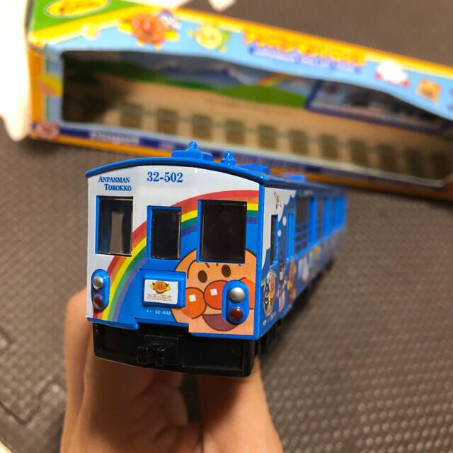 アンパンマン(アンパンマン)のアンパンマン  トロッコ列車 キッズ/ベビー/マタニティのおもちゃ(電車のおもちゃ/車)の商品写真