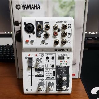 ヤマハ(ヤマハ)のYAMAHA ag03(オーディオインターフェイス)