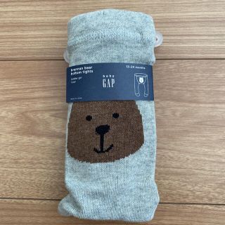 新品未使用！GAPくまさんタイツ(靴下/タイツ)