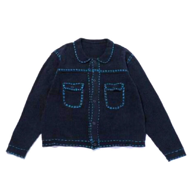 ¥37400状態PHINGERIN "PG1 knit" ネイビー