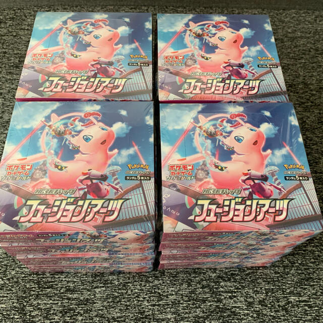 ポケモンカードゲーム フュージョンアーツ BOX シュリンク付き 16BOX