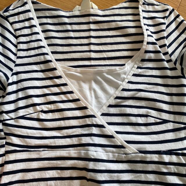 H&M(エイチアンドエム)のご専用★授乳用　Tシャツ2枚　H&M キッズ/ベビー/マタニティのマタニティ(マタニティトップス)の商品写真