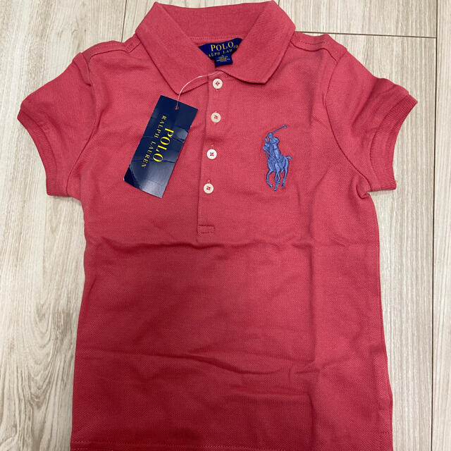 POLO RALPH LAUREN(ポロラルフローレン)の新品　ラルフローレンポロシャツ キッズ/ベビー/マタニティのキッズ服女の子用(90cm~)(Tシャツ/カットソー)の商品写真