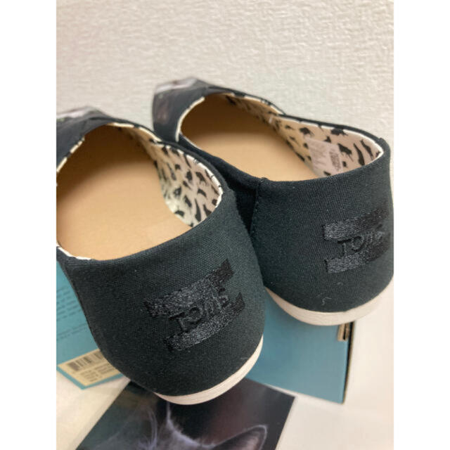 TOMS - 24cm 未使用 TOMS × IWAGO スリッポン トムス 猫 キャットの