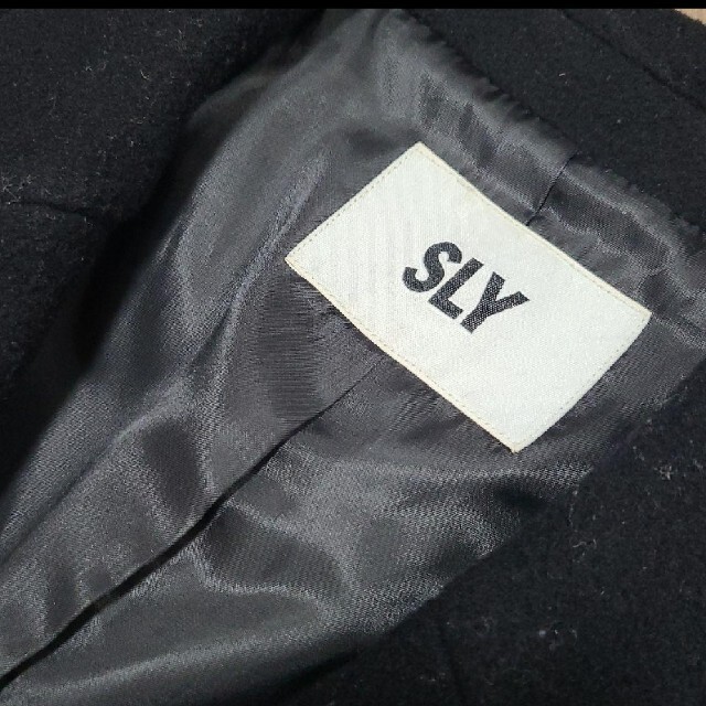 SLY(スライ)の値下【SLY】ビックシルエットチェスターコート  ロングコート レディースのジャケット/アウター(チェスターコート)の商品写真