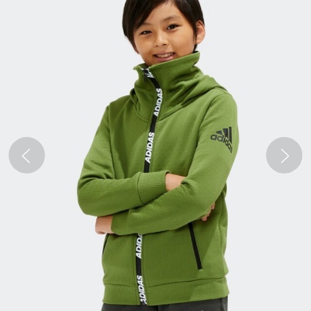 adidas(アディダス)のアディダス　パーカー キッズ/ベビー/マタニティのキッズ服男の子用(90cm~)(ジャケット/上着)の商品写真