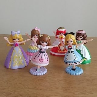 マクドナルド(マクドナルド)のbetty様専用　カラフル＆アメジスト＆エメラルドプリンセス　リカちゃん(キャラクターグッズ)