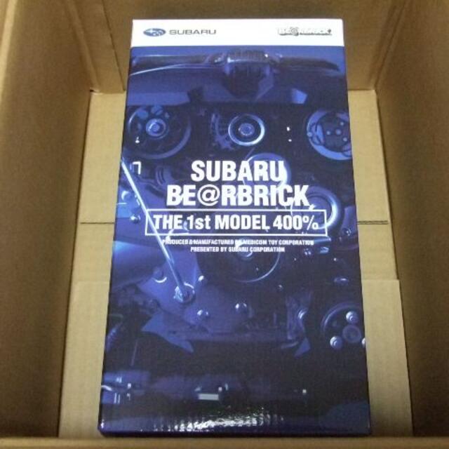 SUBARU BE@RBRICK THE 1st MODEL 400% スバル エンタメ/ホビーのフィギュア(その他)の商品写真