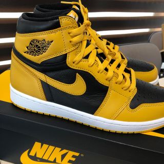 ナイキ(NIKE)のNIKE ナイキ エア ジョーダン 1 HIGH OG "POLLEN"(スニーカー)