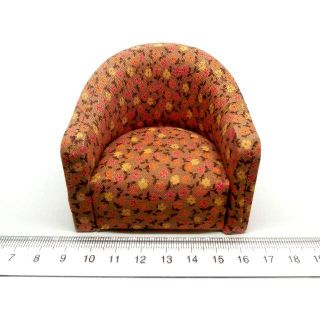【bodo hennig】貴重品70年代　一人用ソファー①（花柄C）(人形)
