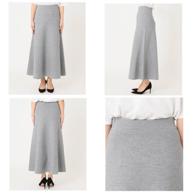 L'Appartement DEUXIEME CLASSE(アパルトモンドゥーズィエムクラス)の【L'Appartement 】Knit Long Skirt レディースのスカート(ロングスカート)の商品写真