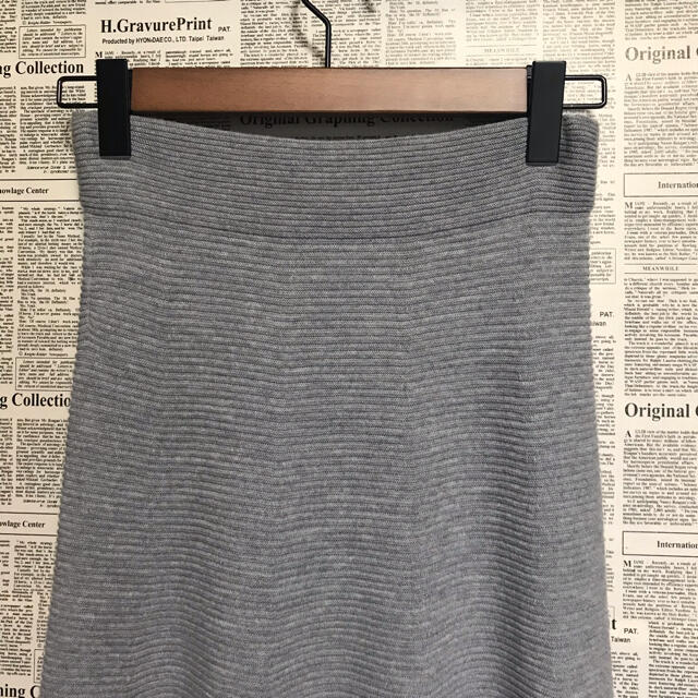 L'Appartement DEUXIEME CLASSE(アパルトモンドゥーズィエムクラス)の【L'Appartement 】Knit Long Skirt レディースのスカート(ロングスカート)の商品写真