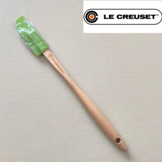 ルクルーゼ(LE CREUSET)のルクルーゼ　スパチュラ　ヘラ　グリーン　黄緑(調理道具/製菓道具)