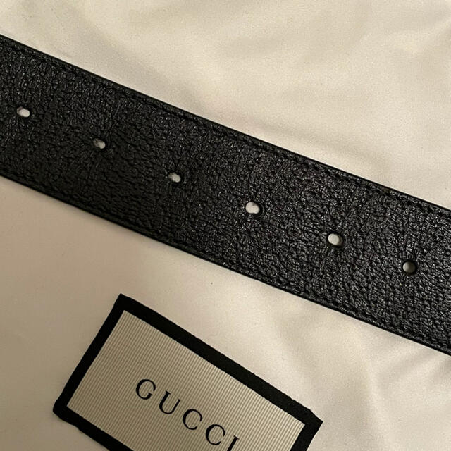 Gucci(グッチ)の【値段交渉あり】確実正規品 GUCCI ダブルGバックルレザーベルト メンズのファッション小物(ベルト)の商品写真