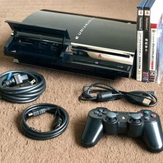 PS3 本体 初期型 CECHA00 動作確認済み すぐに遊べるセット