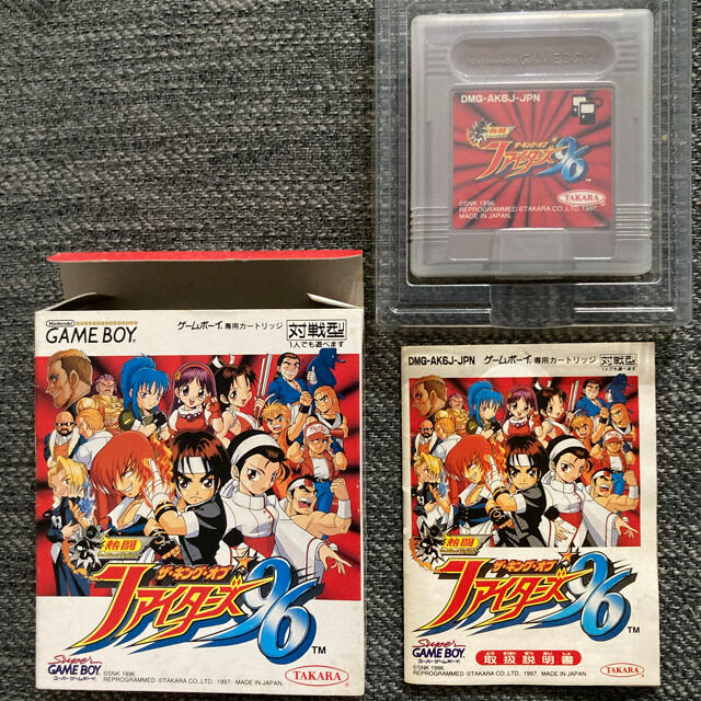 ゲームボーイ(ゲームボーイ)の熱闘　KOF96 エンタメ/ホビーのゲームソフト/ゲーム機本体(携帯用ゲームソフト)の商品写真