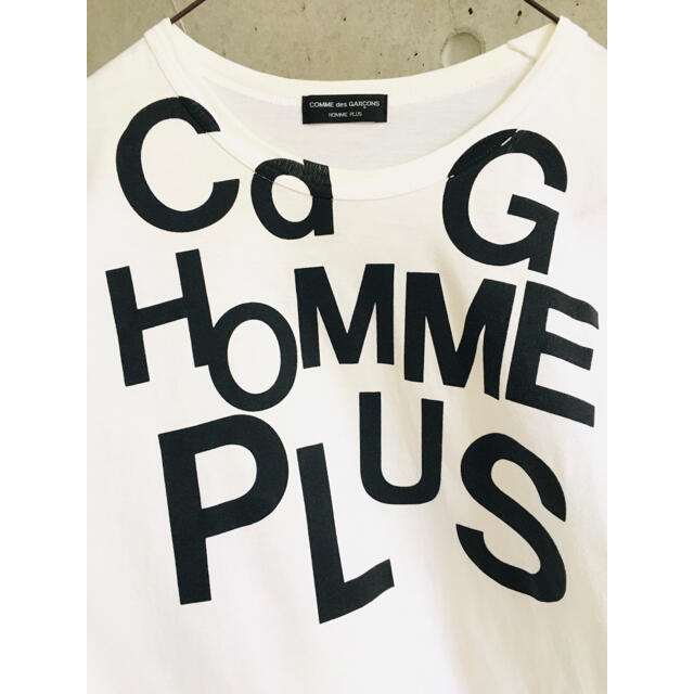 COMME des GARCONS HOMME PLUS(コムデギャルソンオムプリュス)の【★名作★ビンテージ★メンズM！】コムデギャルソンオムプリュス CdG Tシャツ メンズのトップス(Tシャツ/カットソー(半袖/袖なし))の商品写真